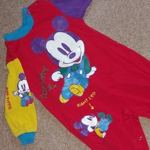 Vintage Mickey Mouse Onesie 18mo